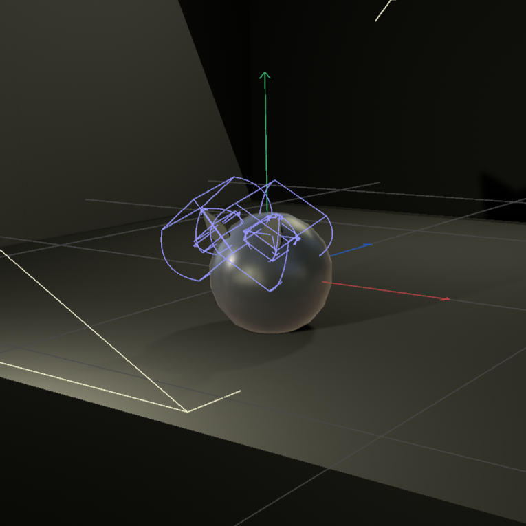 Sheep ball toy in rough in Cinema4D. <br>
                The rendering process of the toy. Here is where I was playing around with tapering
                my cube for the ears.