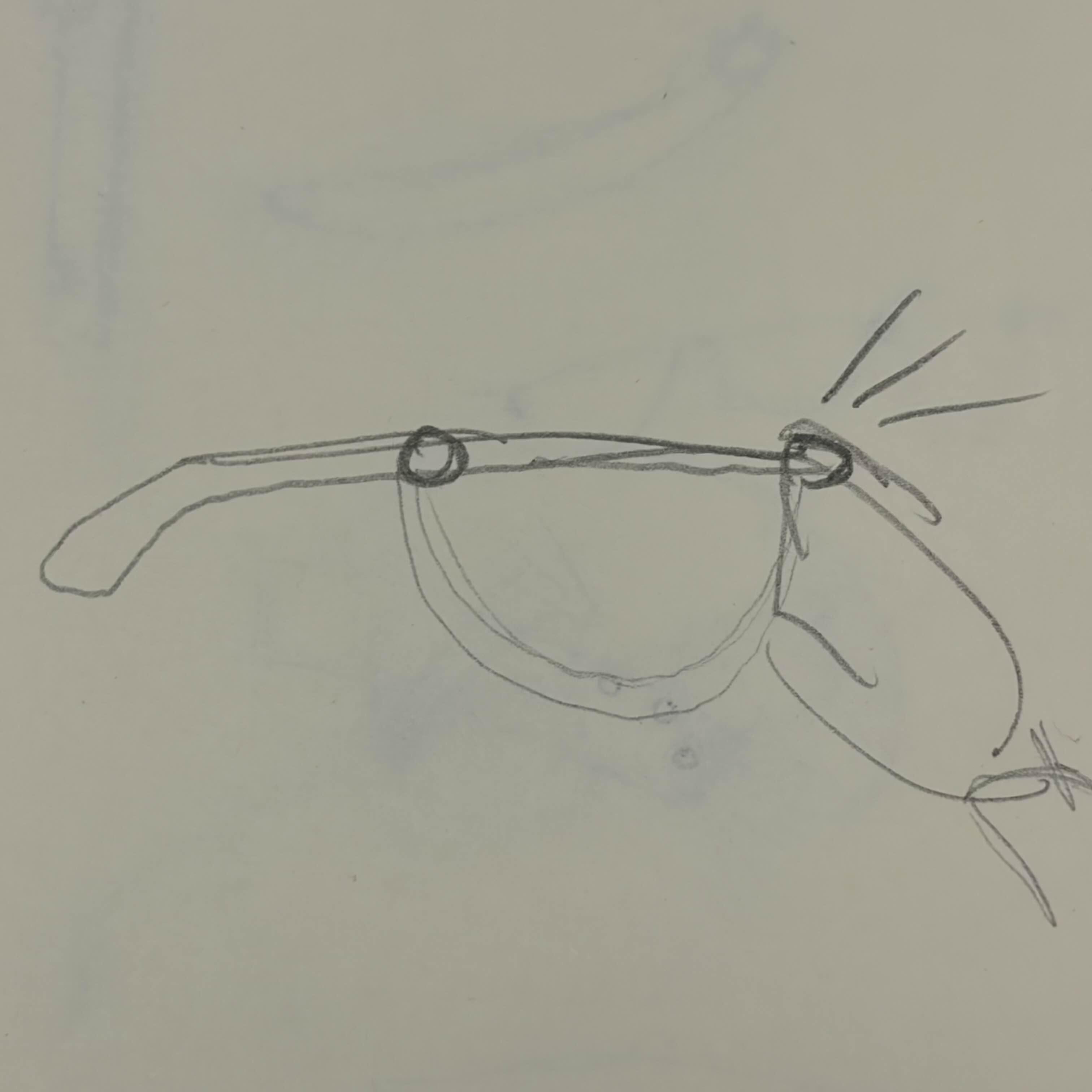 The connection of the light-up glasses is fabric dangling from the edge of the glasses to the
                arm of the glasses. It can be connected via magnet or snap buckles.