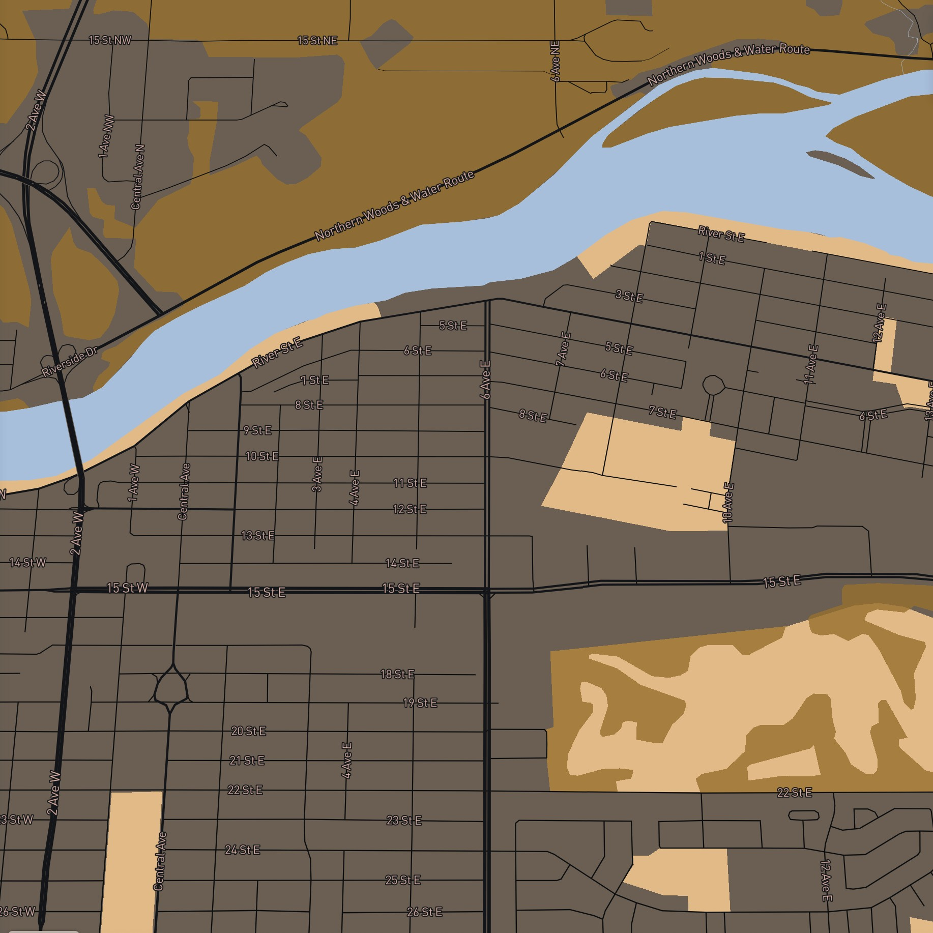 Working with Mapbox's labels and its visibility on colors.